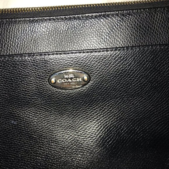 Coach black leather purse or wristlet - Vintage - Picture 6 of 7
